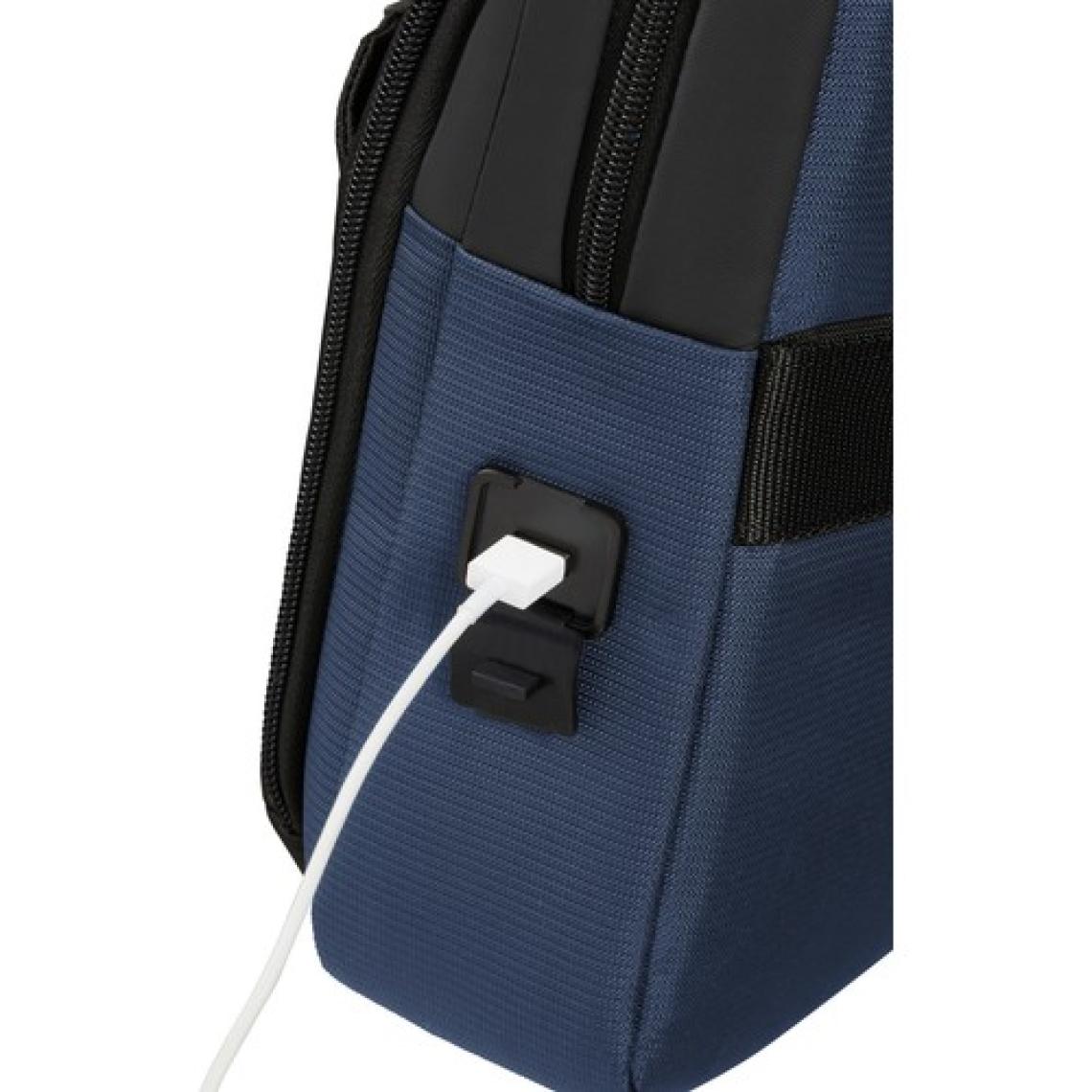 Samsonite KF9-01-002 15.6" Mysight USB Girişli Notebook Çantası Mavi