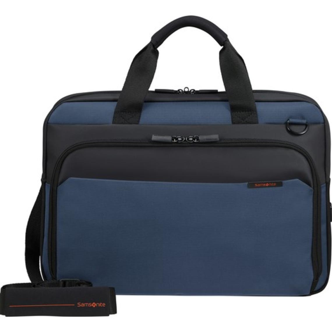 Samsonite KF9-01-002 15.6" Mysight USB Girişli Notebook Çantası Mavi