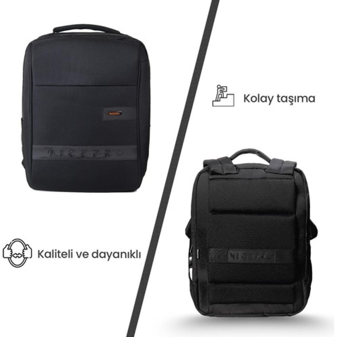 Npo Prestige Smart 16" Siyah Notebook Sırt Çantası