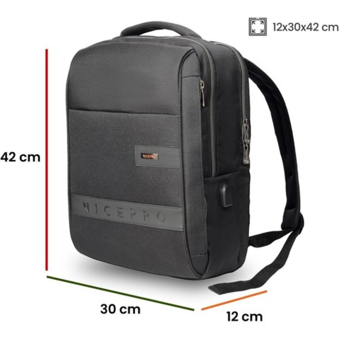 Npo Prestige Smart 16" Siyah Notebook Sırt Çantası