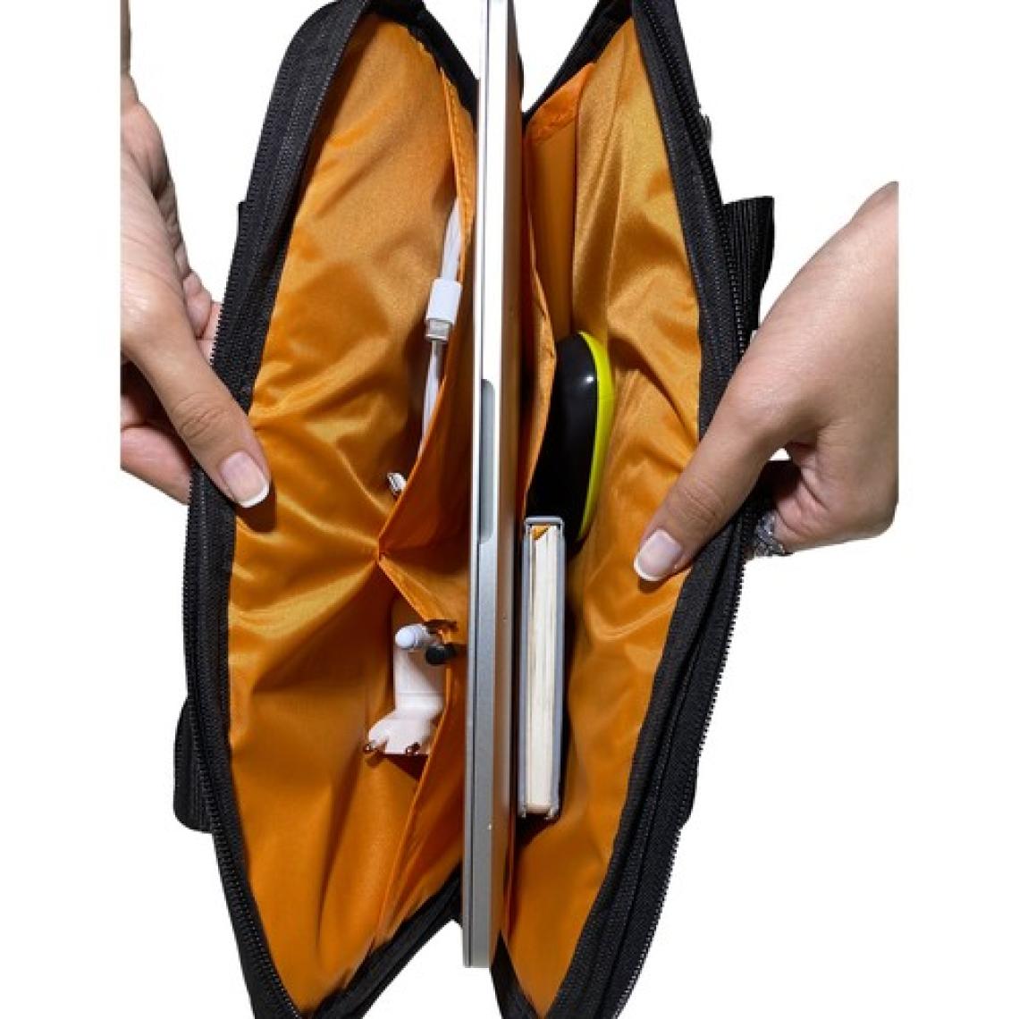 Moserini 13" - 13.3" Taban Korumalı. Omuz Askılı Macbook Air-Pro Gri Laptop Çantası