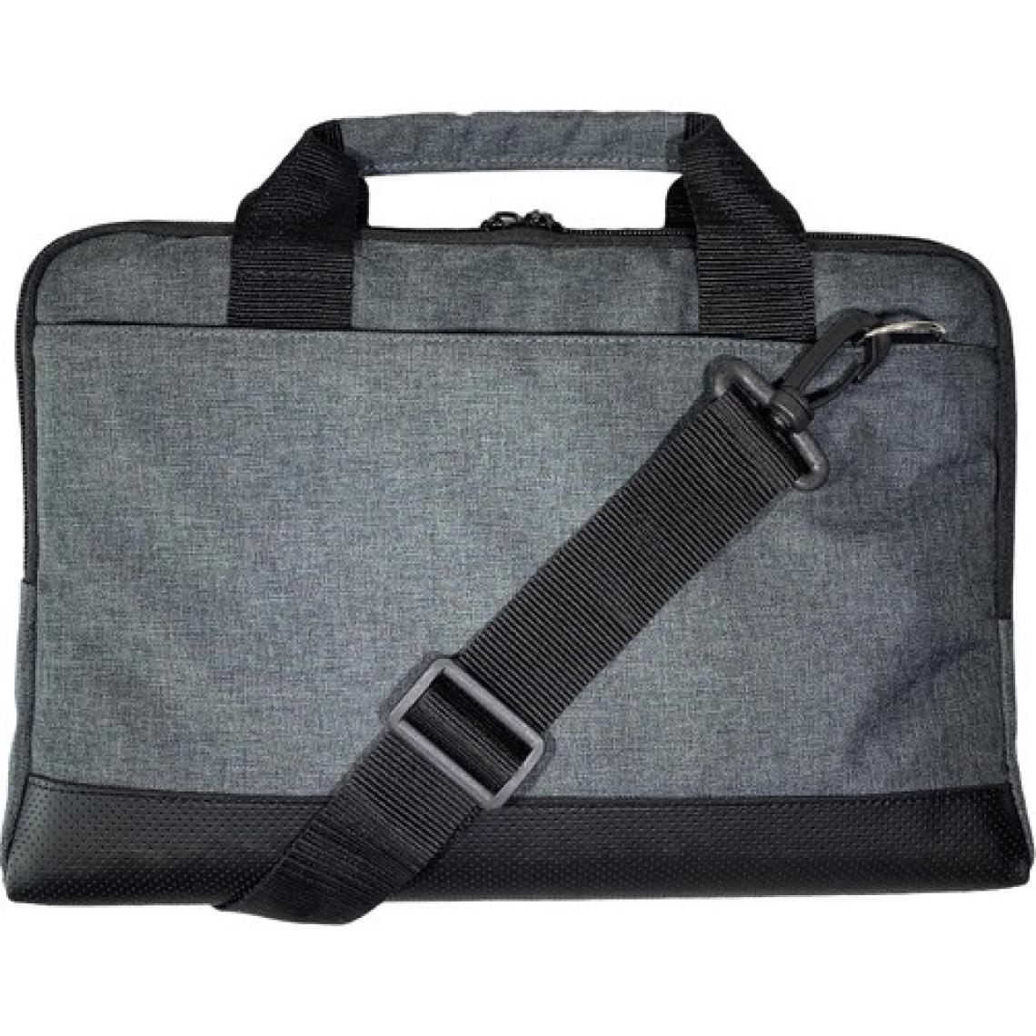 Moserini 13" - 13.3" Taban Korumalı. Omuz Askılı Macbook Air-Pro Gri Laptop Çantası