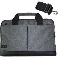 Moserini 13" - 13.3" Taban Korumalı. Omuz Askılı Macbook Air-Pro Gri Laptop Çantası
