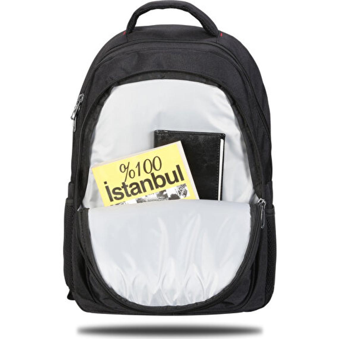 Classone BP-L200  Palermo Serisi WTXpro Su Geçirmez Kumaş  15,6" Uyumlu   Laptop, Notebook Çantası -Siyah