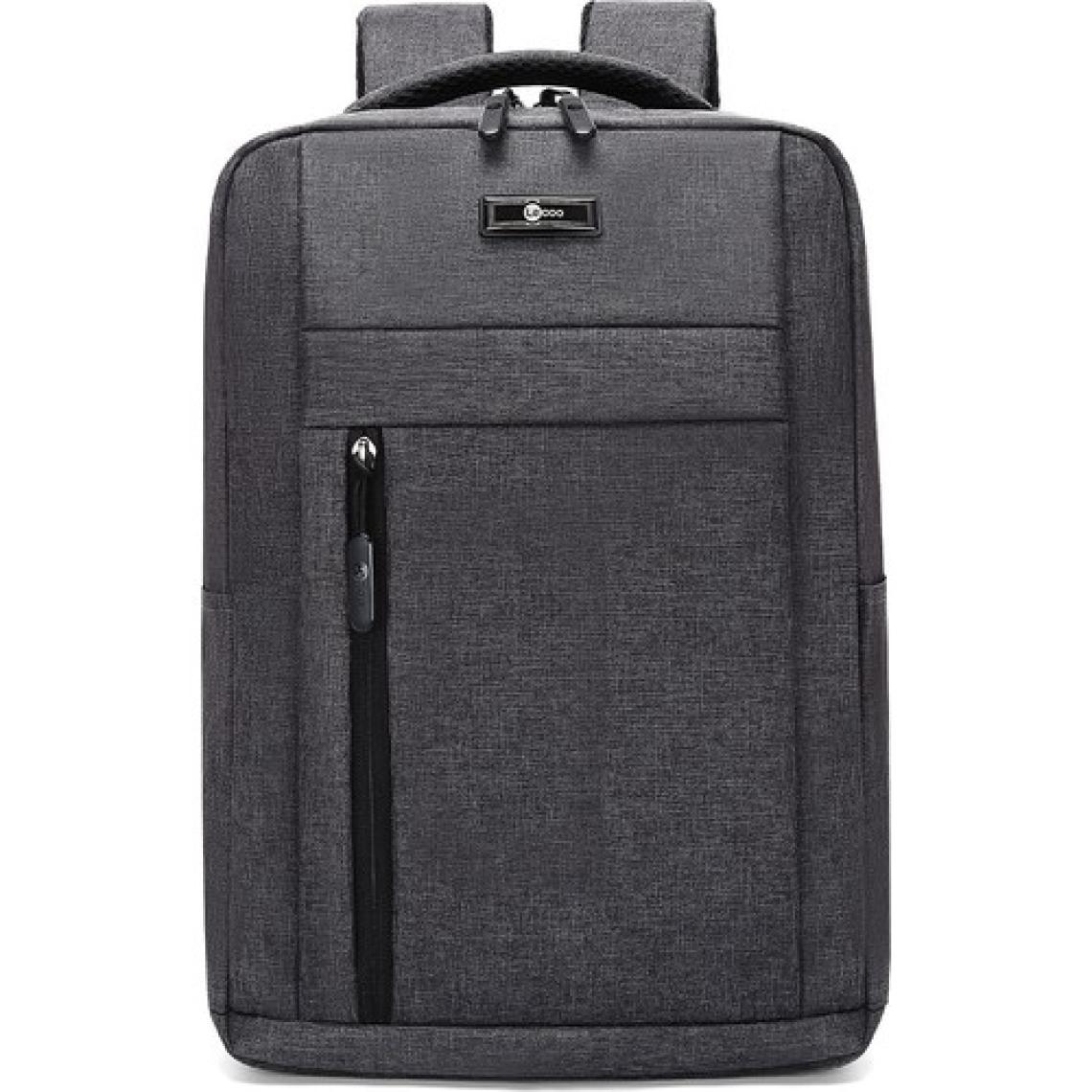 Lecoo BG01 15 - 15.9 inç Laptop Bölmeli 3 Katmanlı Suya Dayanıklı Çok Fonksiyonlu Sırt Çantası