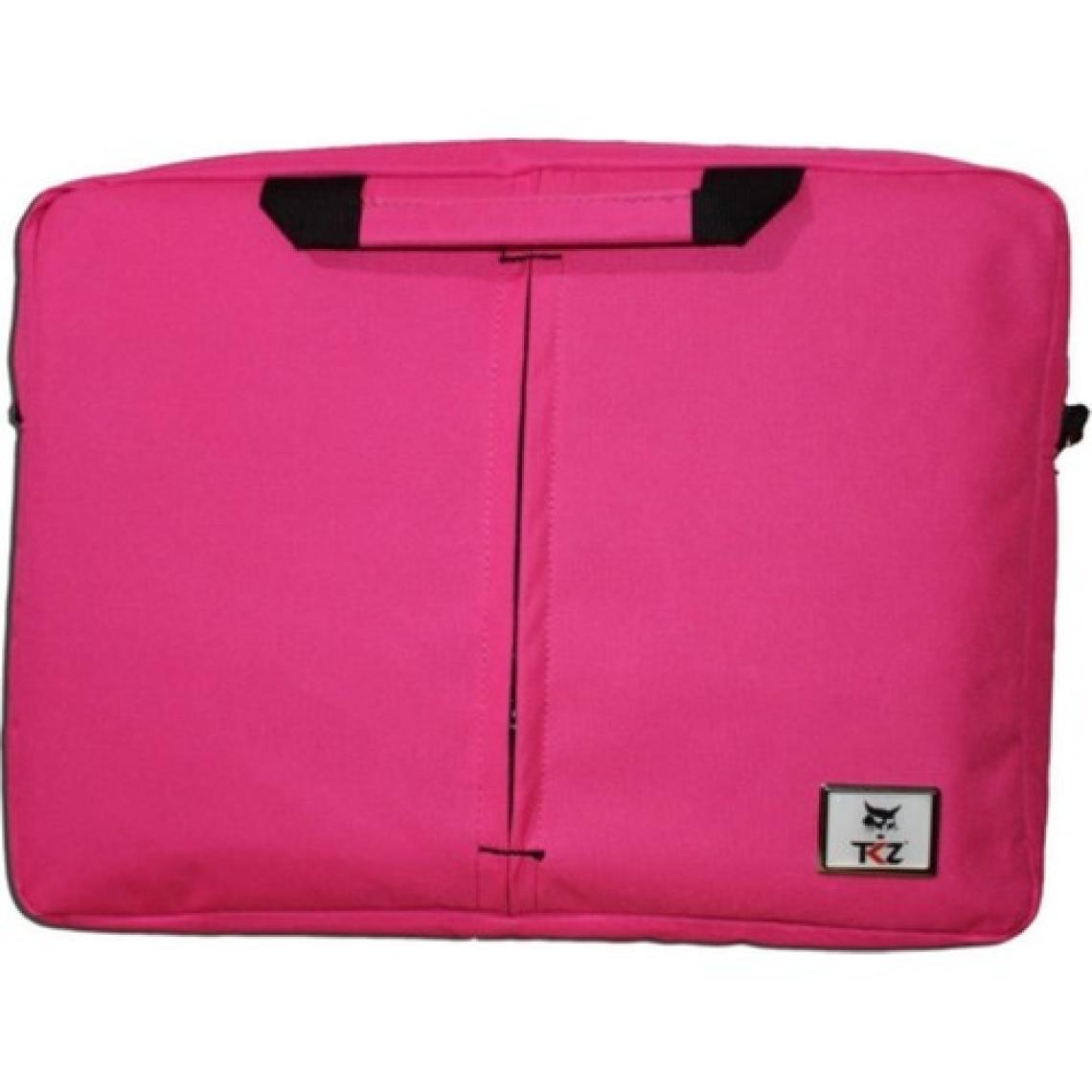 Tkz Cat-01 Dikişli Askılı 15.6" Notebook Çantası Pembe
