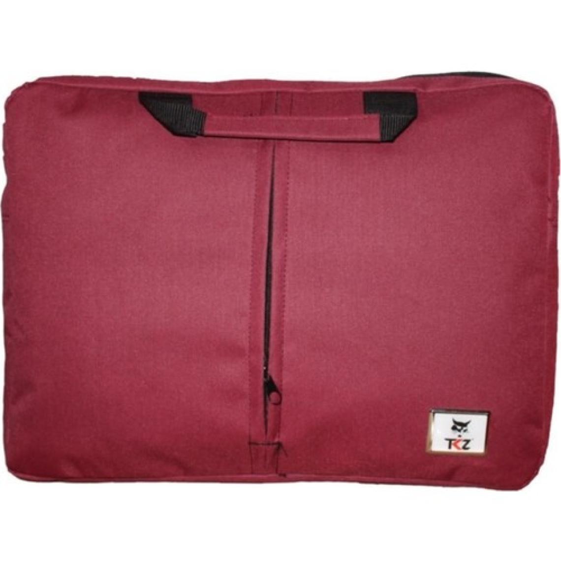 Tkz Cat-01 Dikişli Askılı 15.6" Notebook Çantası Bordo
