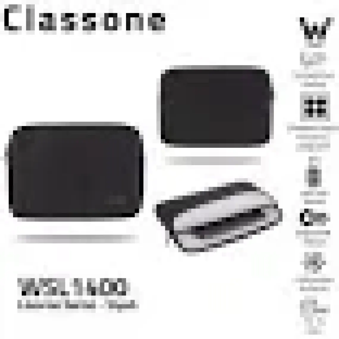 Classone Livorno Serisi WSL1400 13-14 inch uyumlu ,Su Geçirmez Kumaş ,Macbook, Notebook,Laptop ,Tablet Kılıfı -Siyah