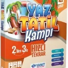 Yanıt Yayınları  2. Sınıf Yaz Tatil Kampı