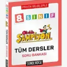 Şenol Hoca Yayınları 8. Sınıf Okulda Şampiyon Tüm Dersler Soru Bankası