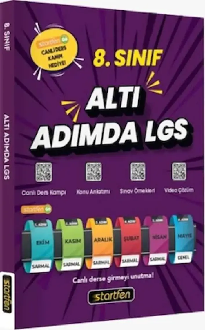 8. Sınıf Altı Adımda Lgs Hibrit Denemeler