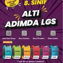 8. Sınıf Altı Adımda Lgs Hibrit Denemeler