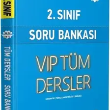 Editör Yayınları 2. Sınıf Vip Tüm Dersler Soru Bankası Mavi Kitap