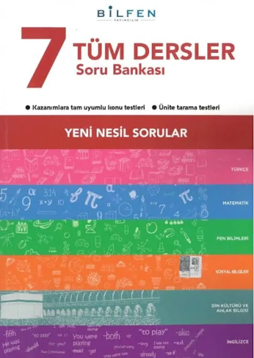Bilfen Yayınları 7. Sınıf Tüm Dersler Soru Bankası