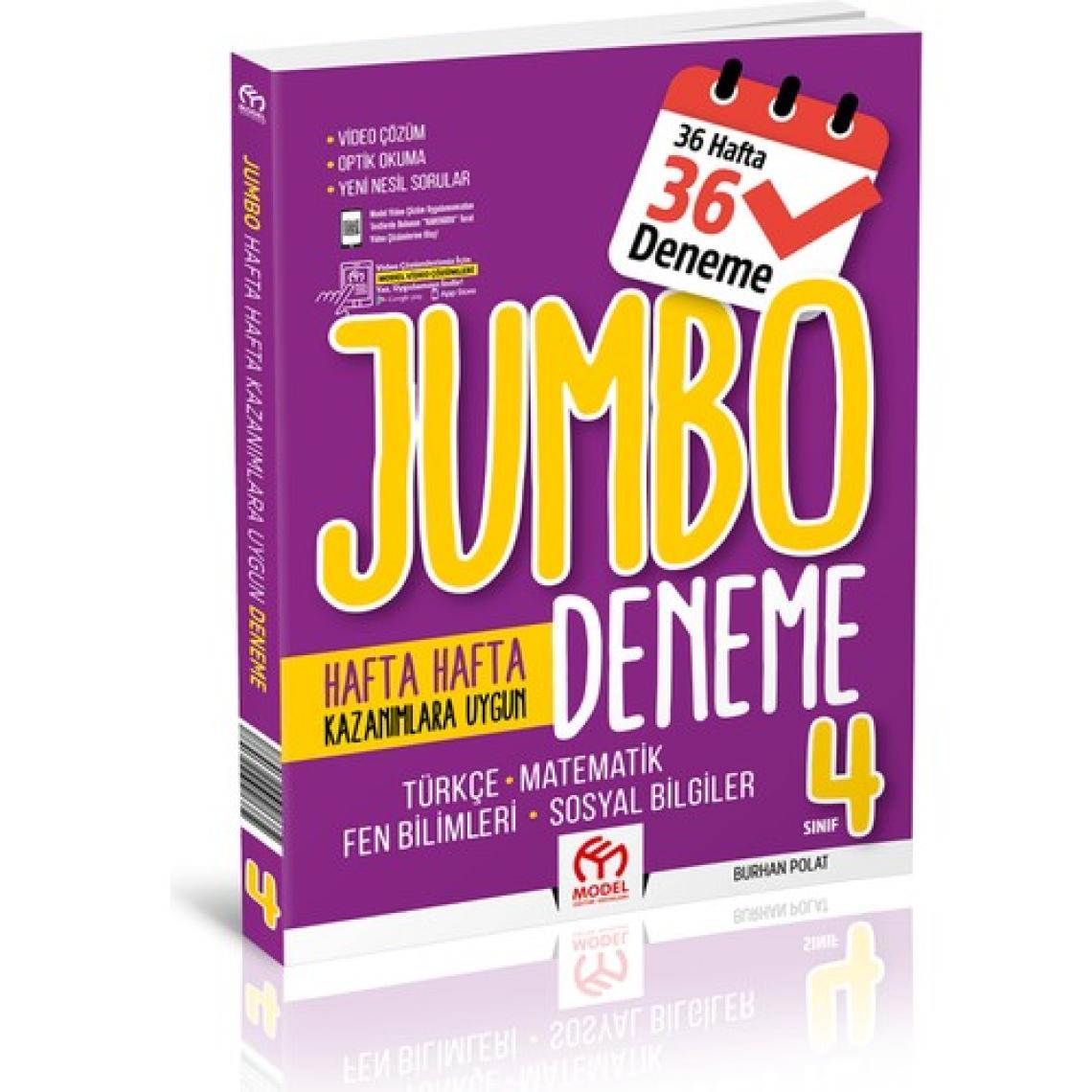 Model Eğitim Yayıncılık 4. Sınıf Tüm Dersler Jumbo Deneme