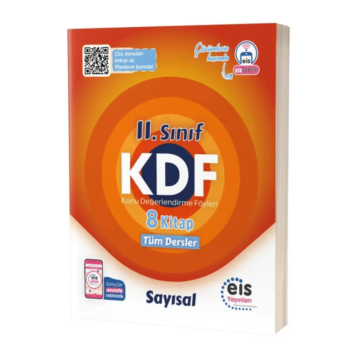 Eis Yayınları 11.Sınıf Sayısal Tüm Dersler 8'li Kazanım Deneme Föyü