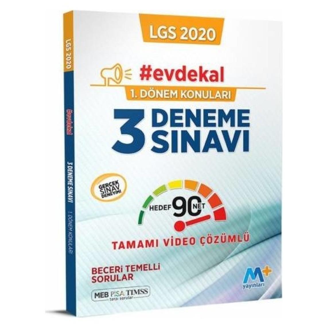 Martı Yayınları LGS 8.Sınıf 1.Dönem 3'lü Deneme Sınavı - 2020
