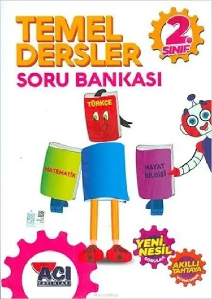 Açı Yayınları 2. Sınıf Temel Dersler Soru Bankası