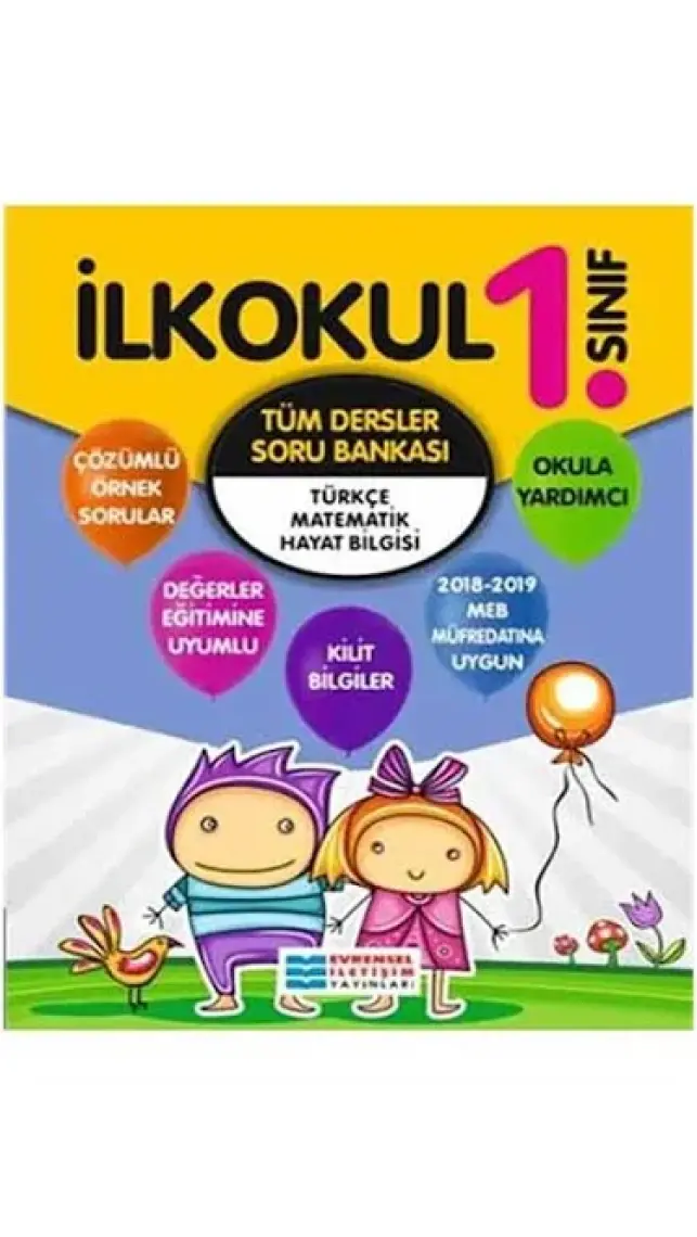 Evrensel İletişim Yayınları  1.Sınıf  Tüm Dersler Soru Bankası