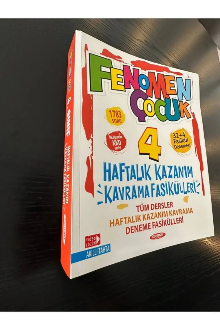 Fenomen Çocuk Yayınları Haftalık Kazanım Kavrama Fasikülleri Tüm Dersler
