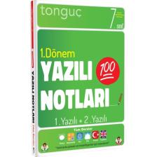 Tonguç Akademi 7. Sınıf Yazılı Notları 1. Dönem 1 Ve 2. Yazılı