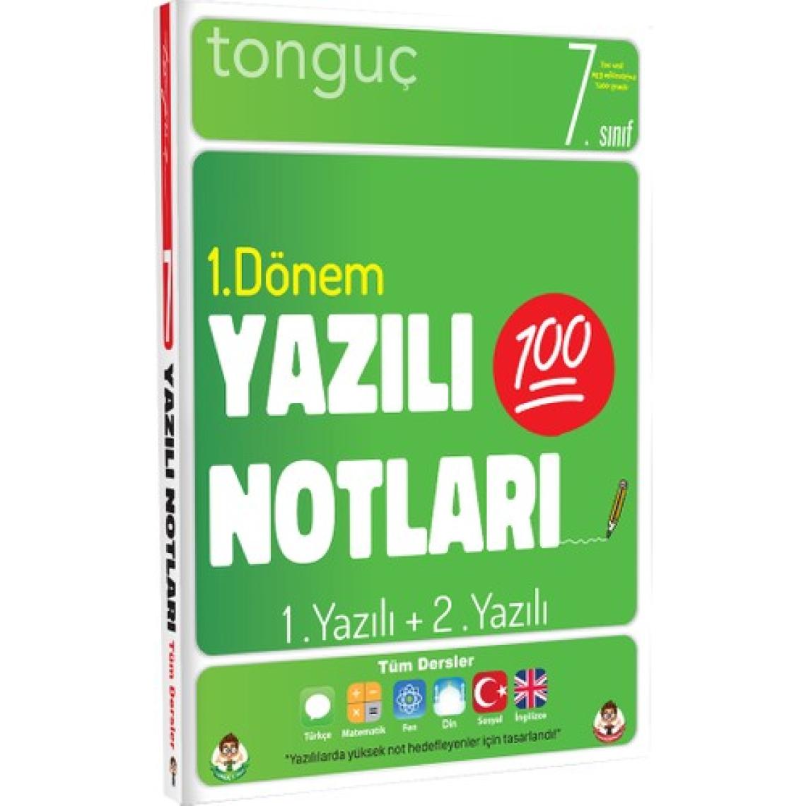 Tonguç Akademi 7. Sınıf Yazılı Notları 1. Dönem 1 Ve 2. Yazılı