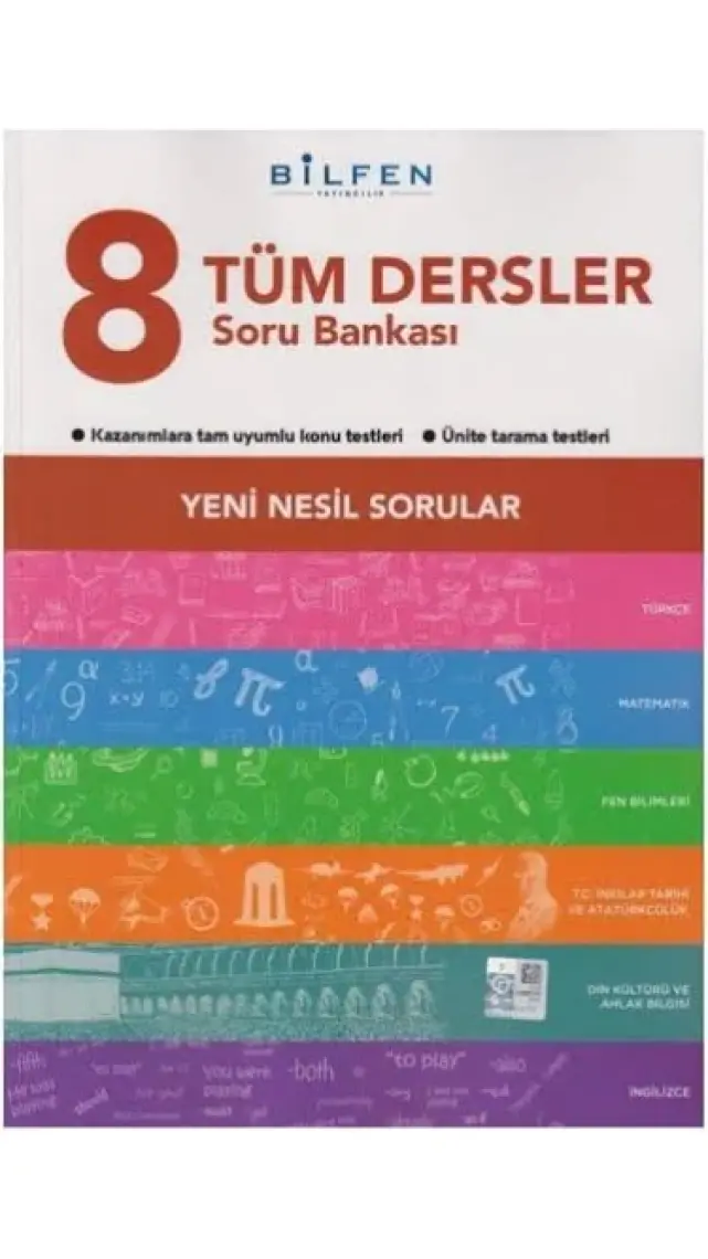 Bilfen Yayınları 8. Sınıf Tüm Dersler Soru Bankası