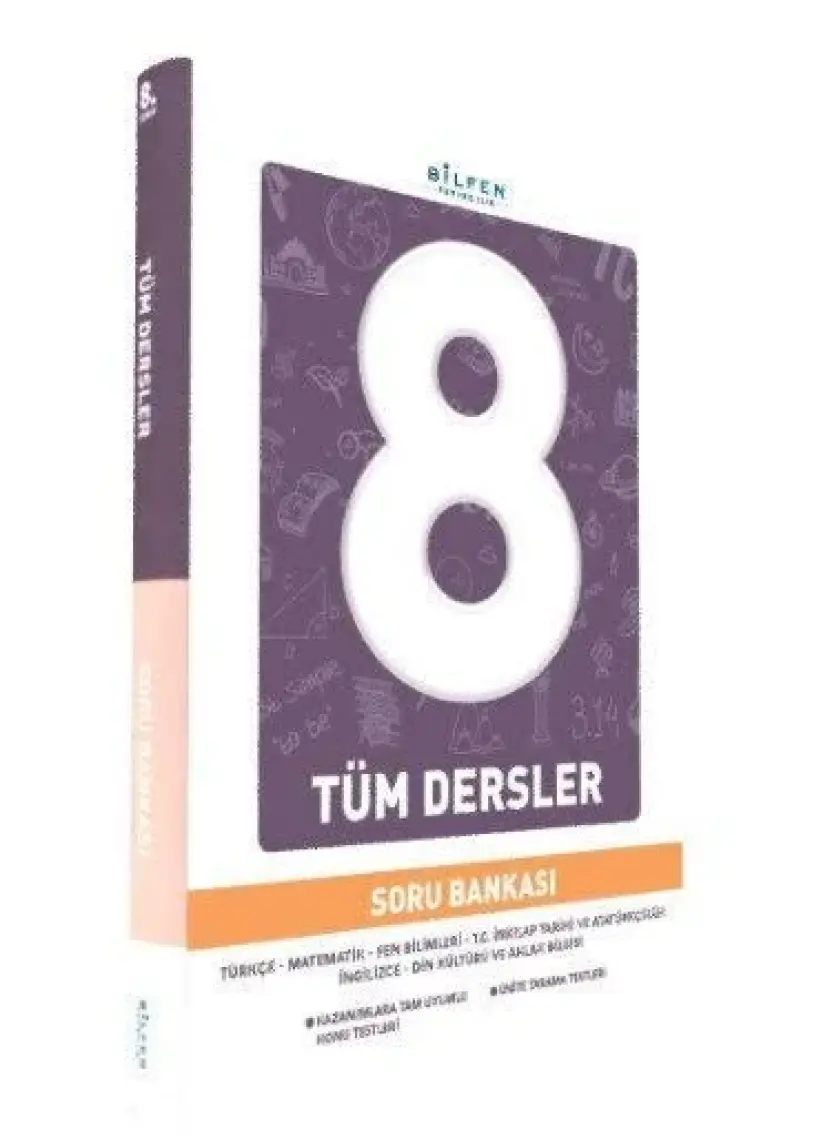 Bilfen Yayınları 8. Sınıf Tüm Dersler Soru Bankası