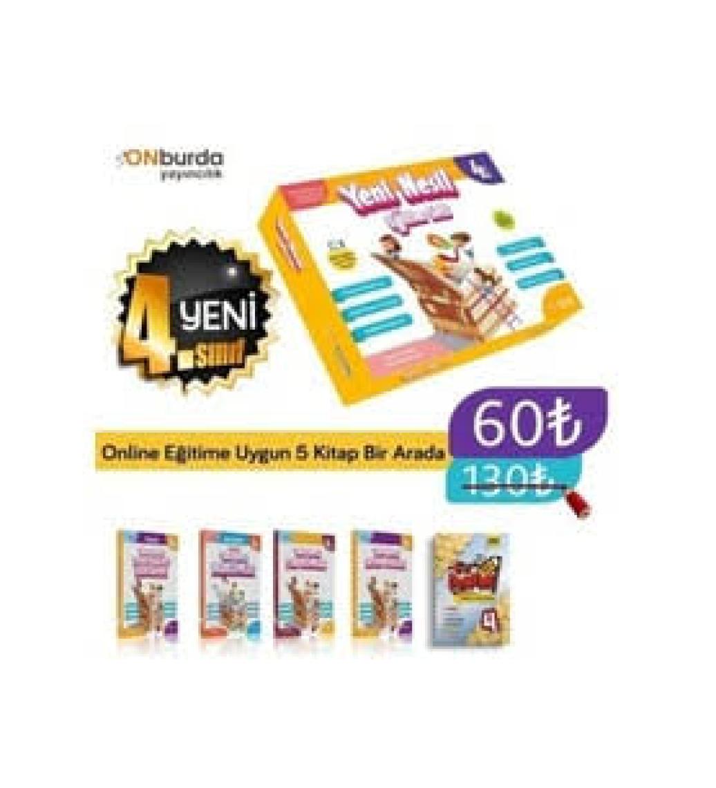On Burda Yayınları 4. Sınıf Yeni Nesil Set (5 Kitap)