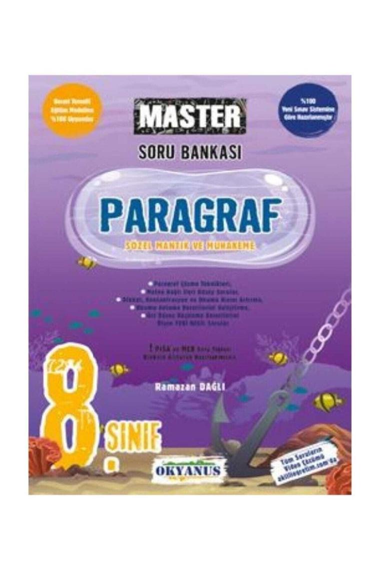 8. Sınıf Master Paragraf Soru Bankası - Okyanus Yayıncılık