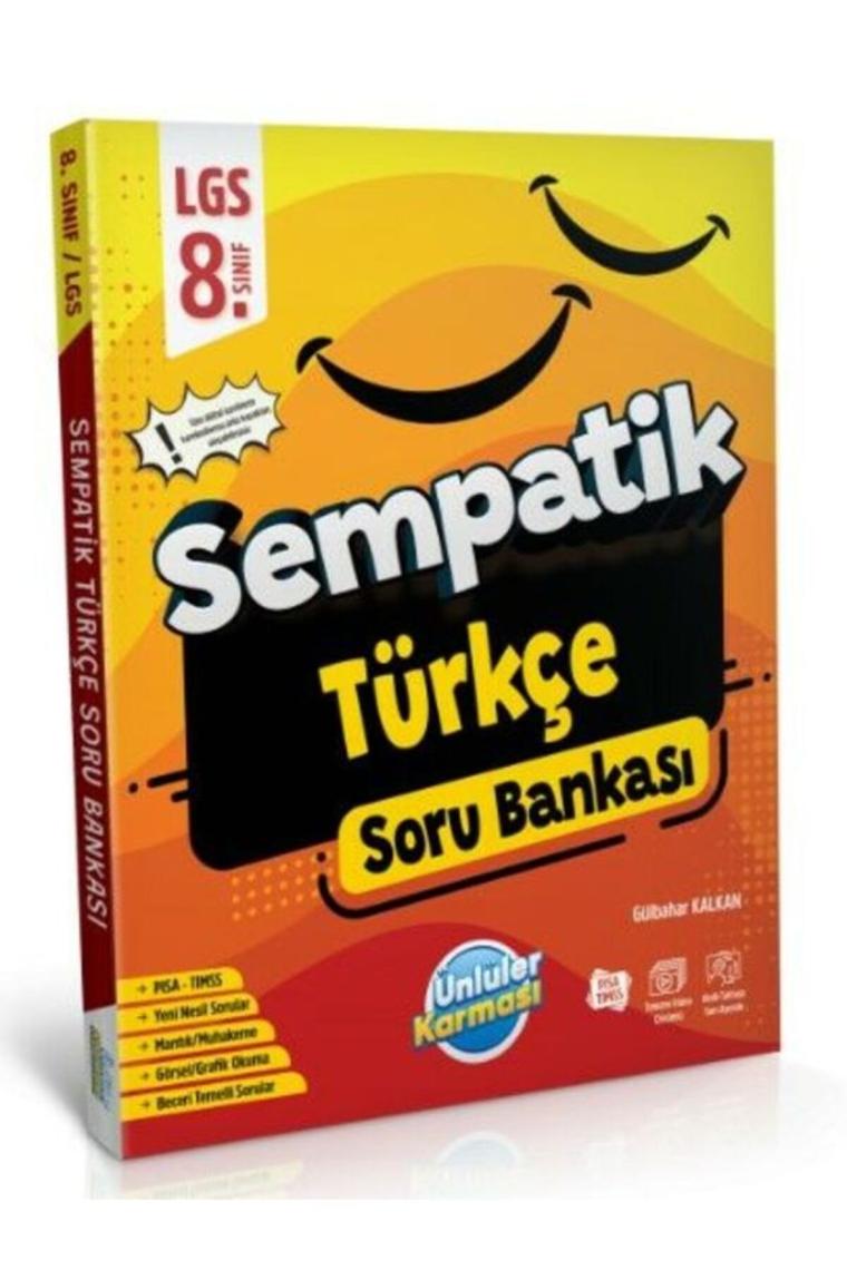 Ünlüler Karması 8. Sınıf LGS Sempatik Türkçe Soru Bankası