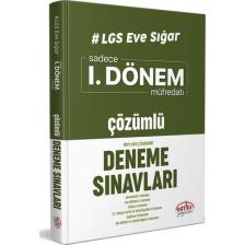 Editör Yayınları LGS Eve Sığar I. Dönem Çözümlü Deneme Sınavları