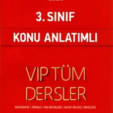 Editör Yayınları 3. Sınıf VIP Tüm Dersler Konu Anlatımlı