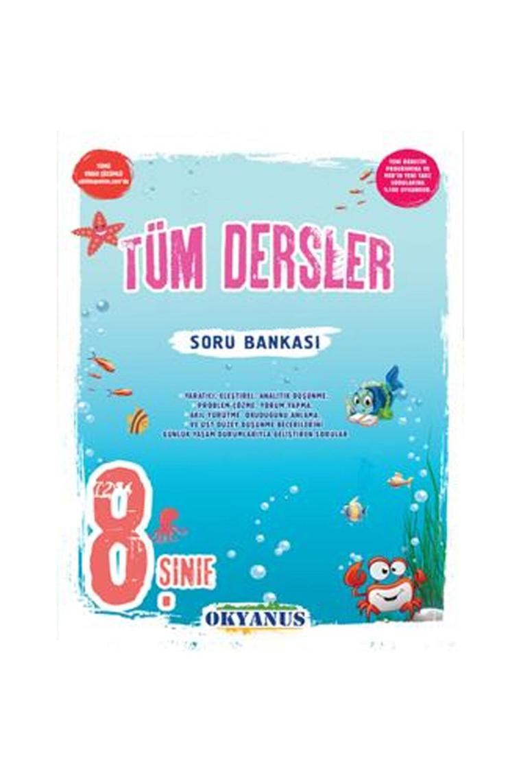 Okyanus 8.sınıf Tüm Dersler Soru Bankası