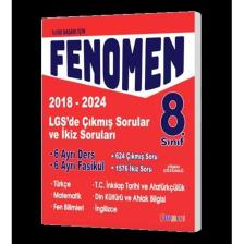 Fenomen Yayınları 2018 - 2024 LGS Çıkmış Sorular ve İkiz Soruları Seti 6 Kitap