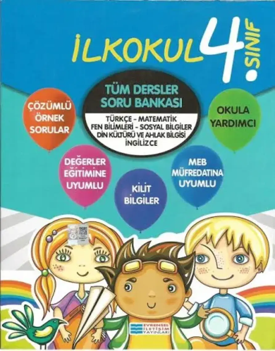 Evrensel İletişim Yayınları  4.Sınıf  Tüm Dersler Soru Bankası
