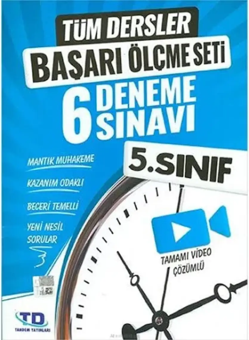 Tandem Başarı Ölçme Seti 6 Deneme Seti 5.Sınıf