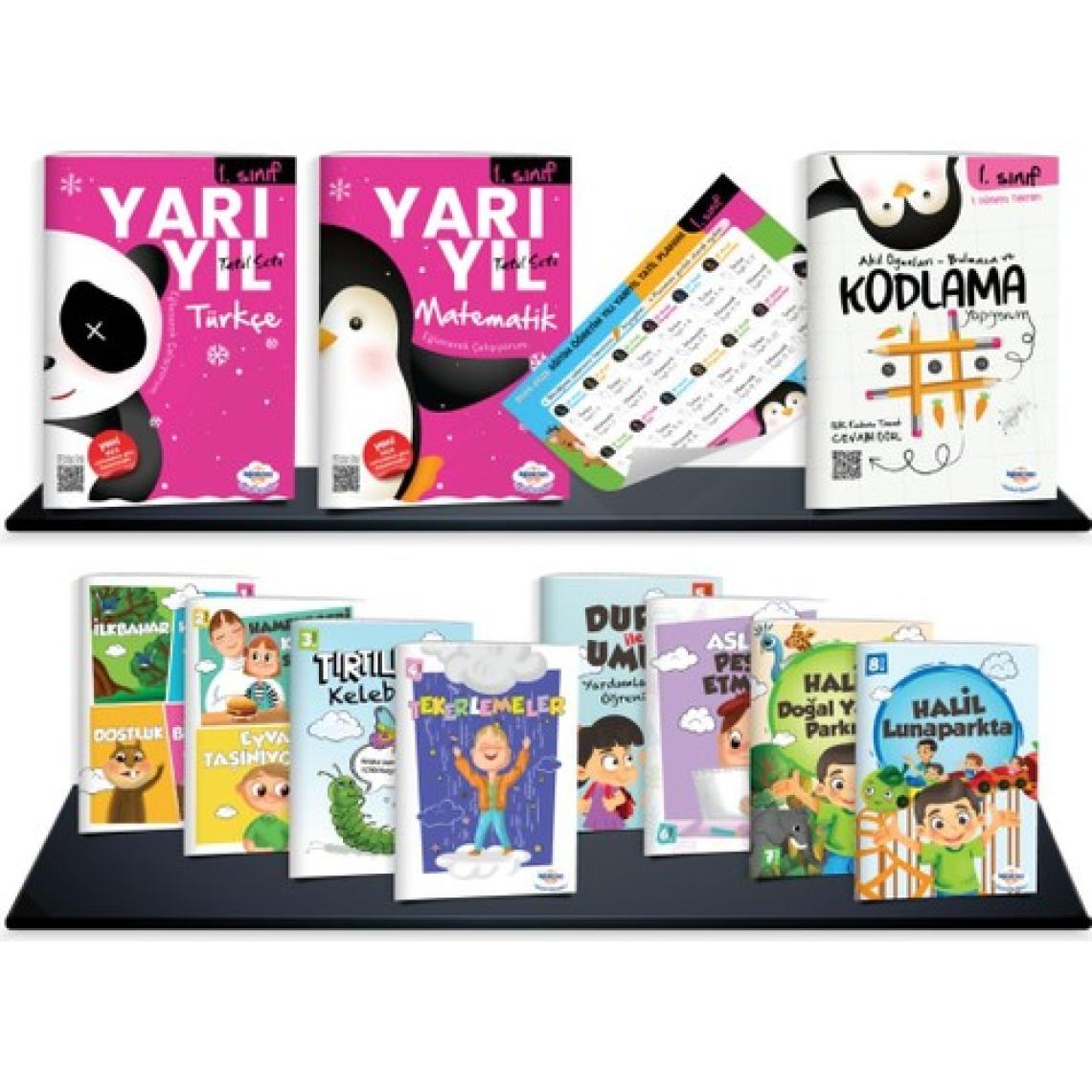 Öğretmen Evde Yayınları 1. Sınıf Yarıyıl Tatil Seti