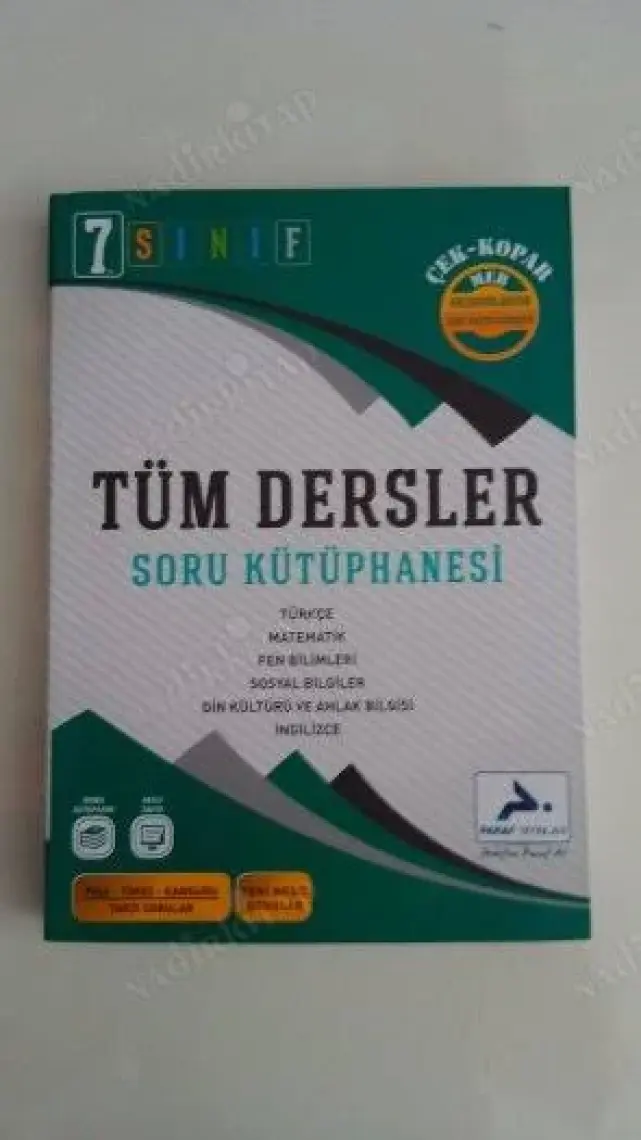Paraf Yayınları 7. Sınıf Tüm Dersler Soru Kütüphanesi