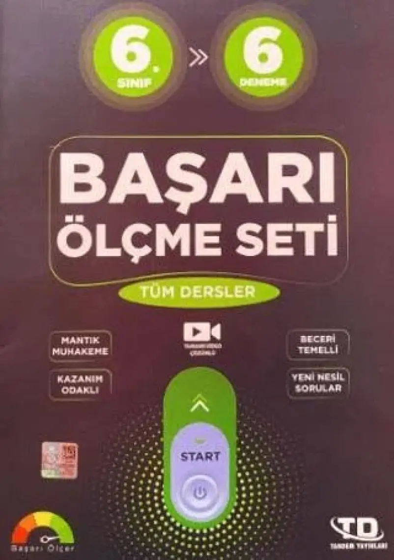 Tandem Başarı Ölçme Seti 6 Deneme Seti 6. Sınıf