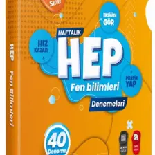 Hiper Zeka Yayınları 8. Sınıf Haftalık Hep Fen Bilimleri 40 Denemeleri