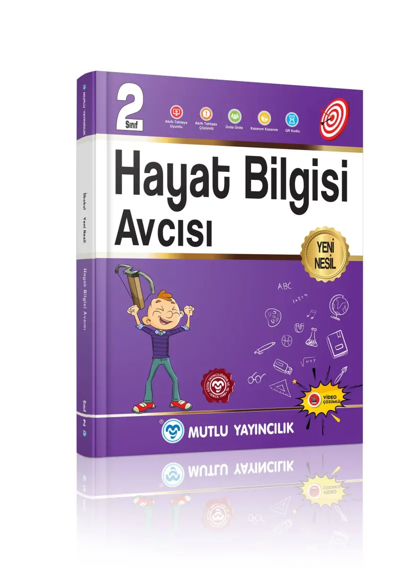 Mutlu Yayıncılık 2. Sınıf Avcı Serisi Eğitim Seti (8 Kitap)