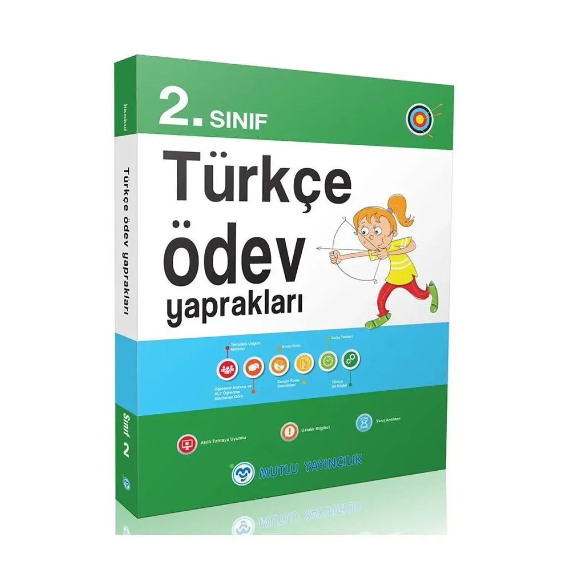 Mutlu Yayıncılık 2. Sınıf Avcı Serisi Eğitim Seti (8 Kitap)