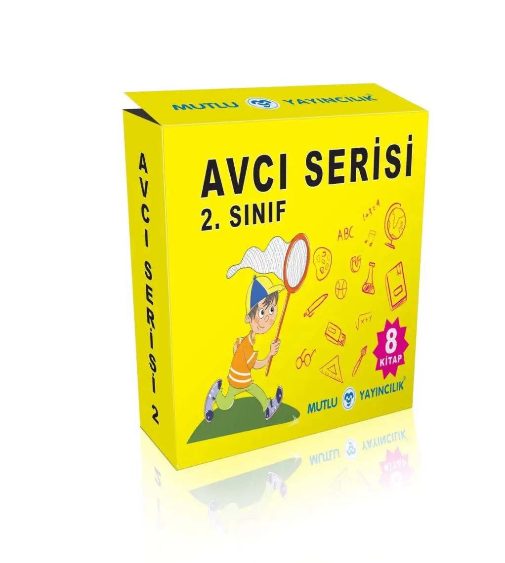 Mutlu Yayıncılık 2. Sınıf Avcı Serisi Eğitim Seti (8 Kitap)