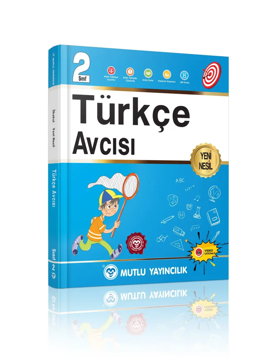 Mutlu Yayıncılık 2. Sınıf Avcı Serisi Eğitim Seti (8 Kitap)