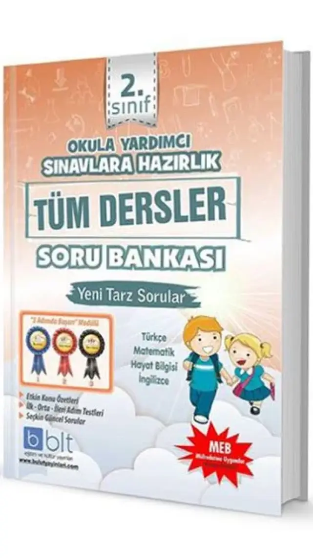 Bulut Eğitim ve Kültür Yayınları Eğitim 2. Sınıf Tüm Dersler Soru Bankası
