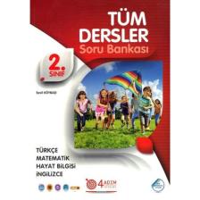 4 Adım Yayınları 4 Adım 2. Sınıf Tüm Dersler Soru Bankası