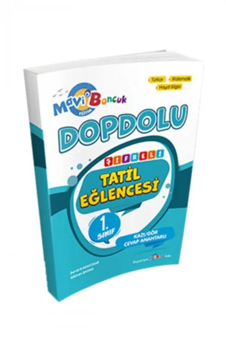 Mavi Boncuk Yayınları 1. Sınıf Şifreli Yaz Tatil Kitabı
