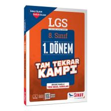Sınav Yayınları 8. Sınıf Lgs 1. Dönem Çözümlü Tam Tekrar Kampı