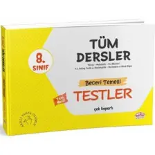 Editör Yayınları 8. Sınıf Tüm Dersler Yeni Nesil Beceri Temelli Testler